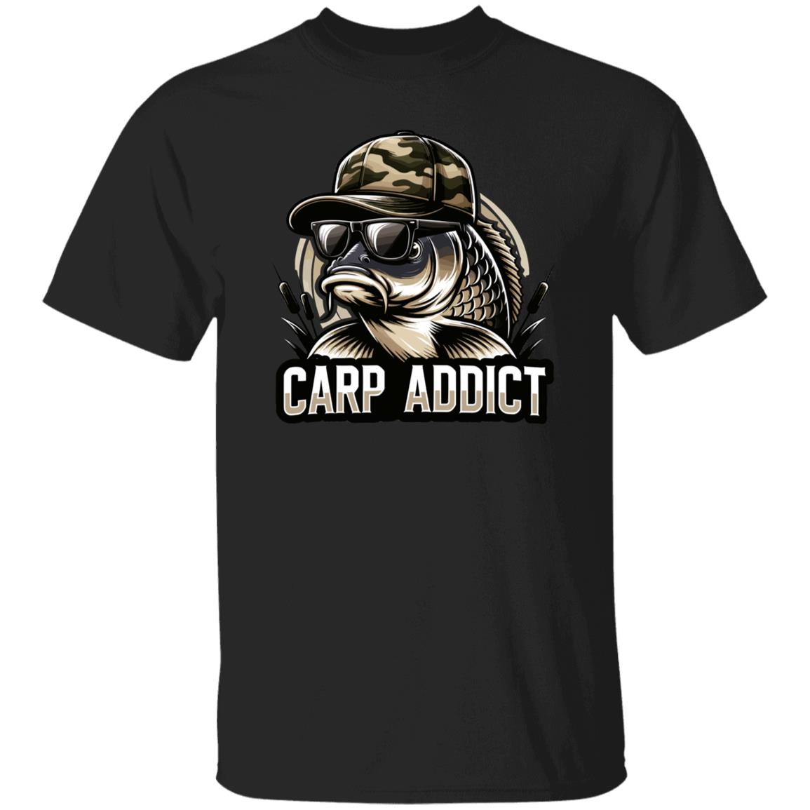 Carp Addict Fishing T Shirt