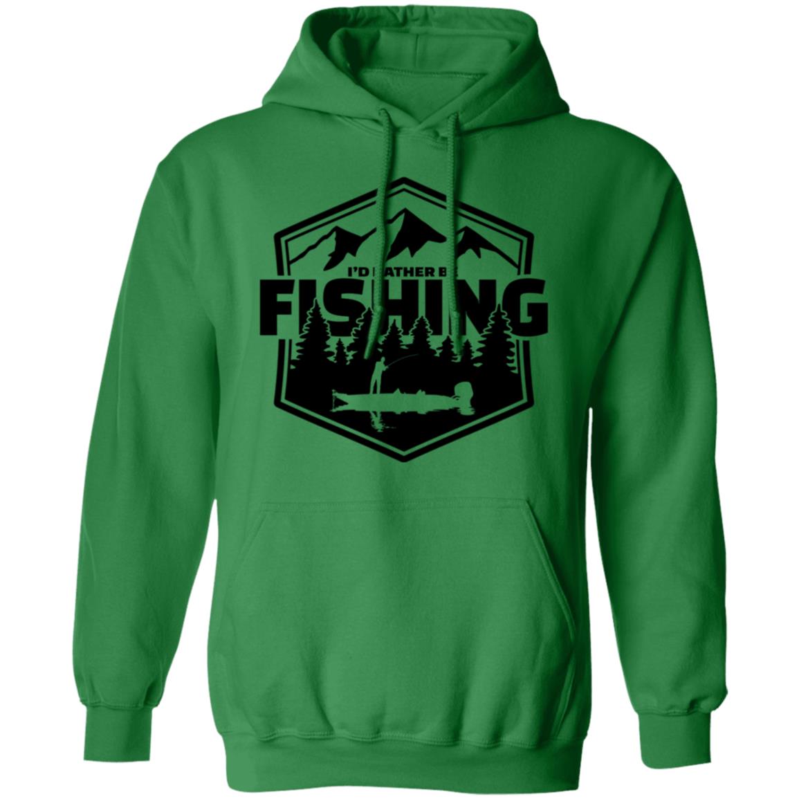 I'd Rather Be Fishing Hoodie
