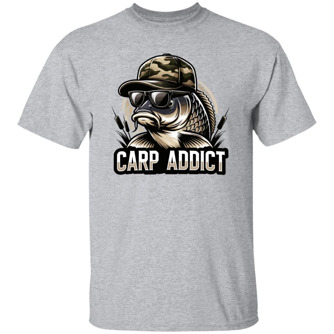 Carp Addict Fishing T Shirt