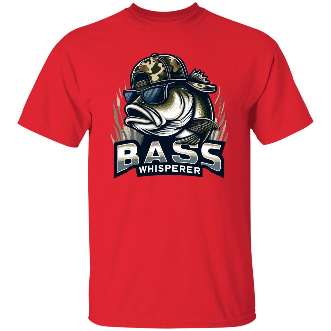 Bass Whisperer Fishing T Shirt