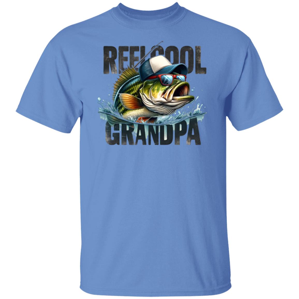 Reel Cool Grandpa Fishing T Shirt