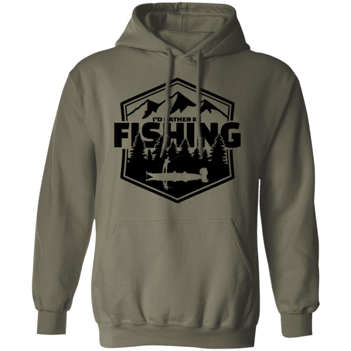 I'd Rather Be Fishing Hoodie