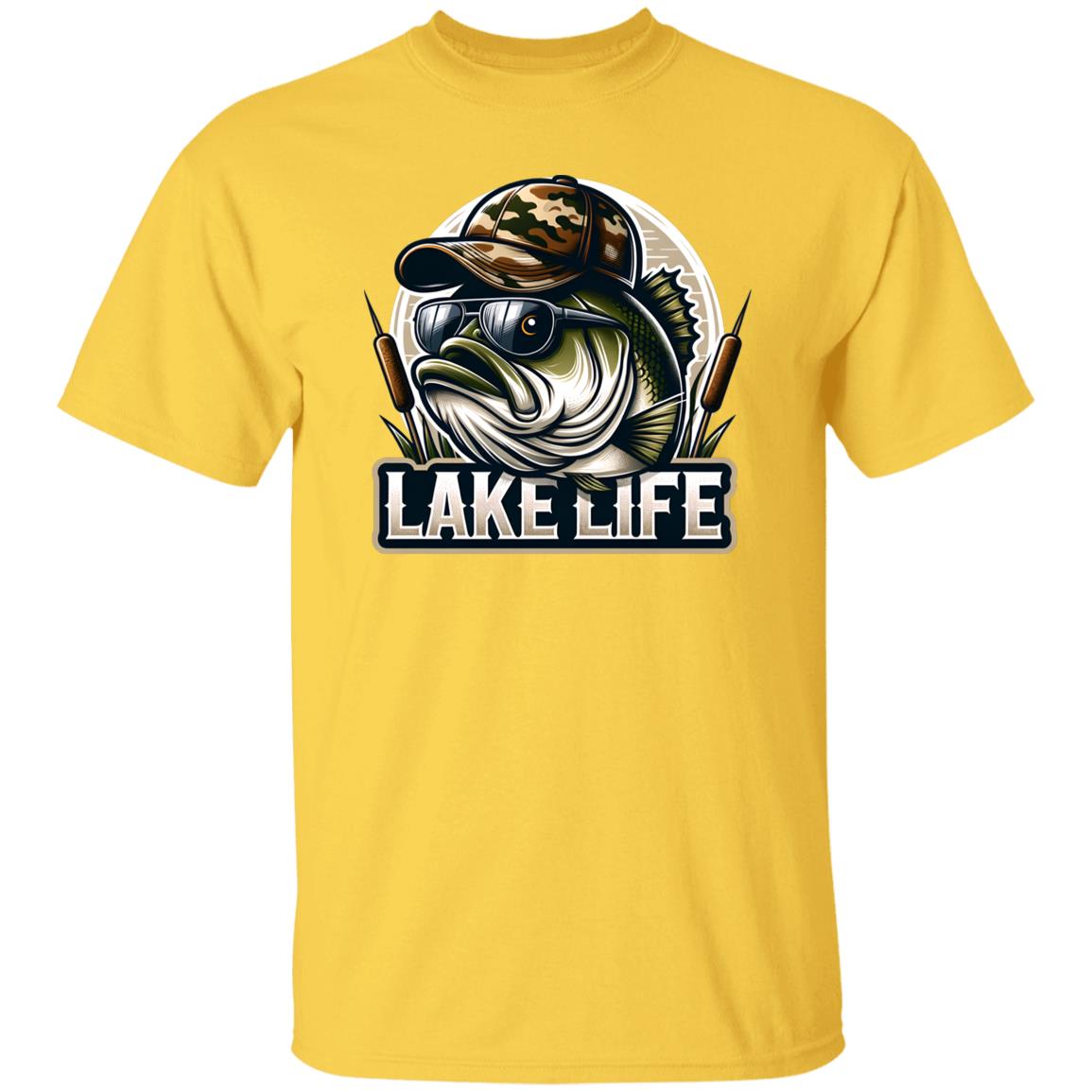 Lake Life Fishing T Shirt