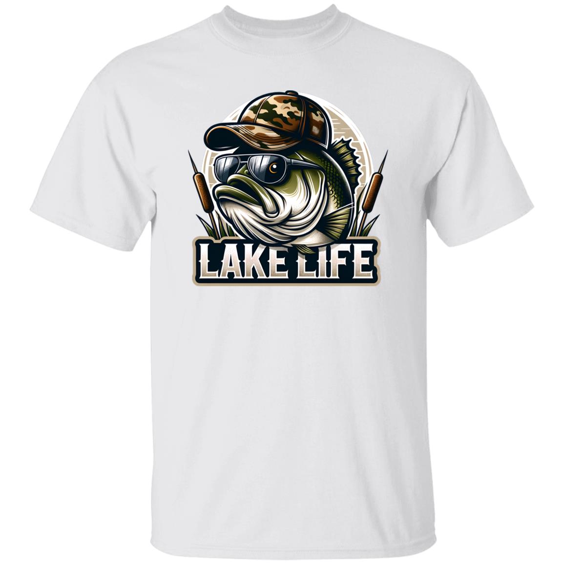 Lake Life Fishing T Shirt