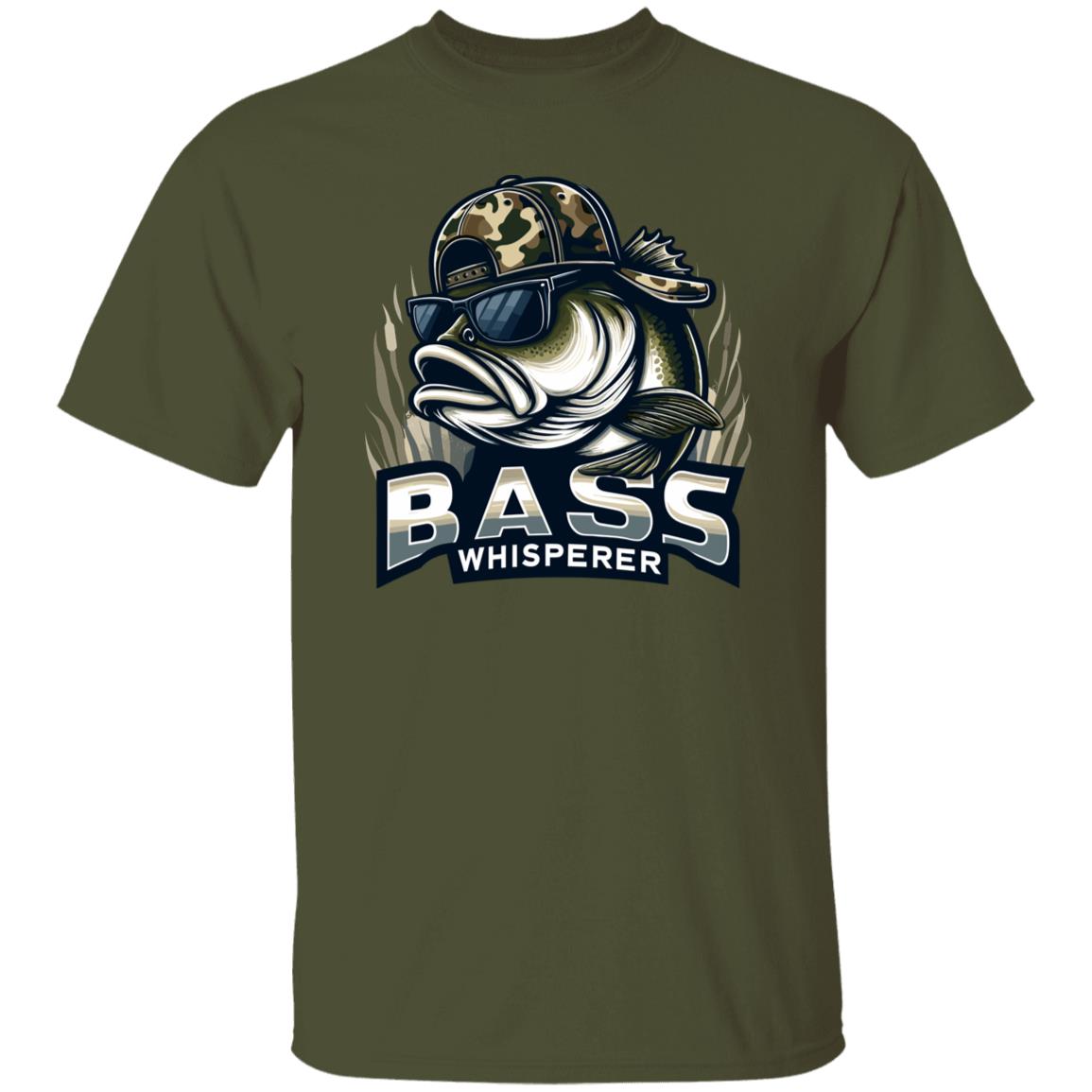 Bass Whisperer Fishing T Shirt