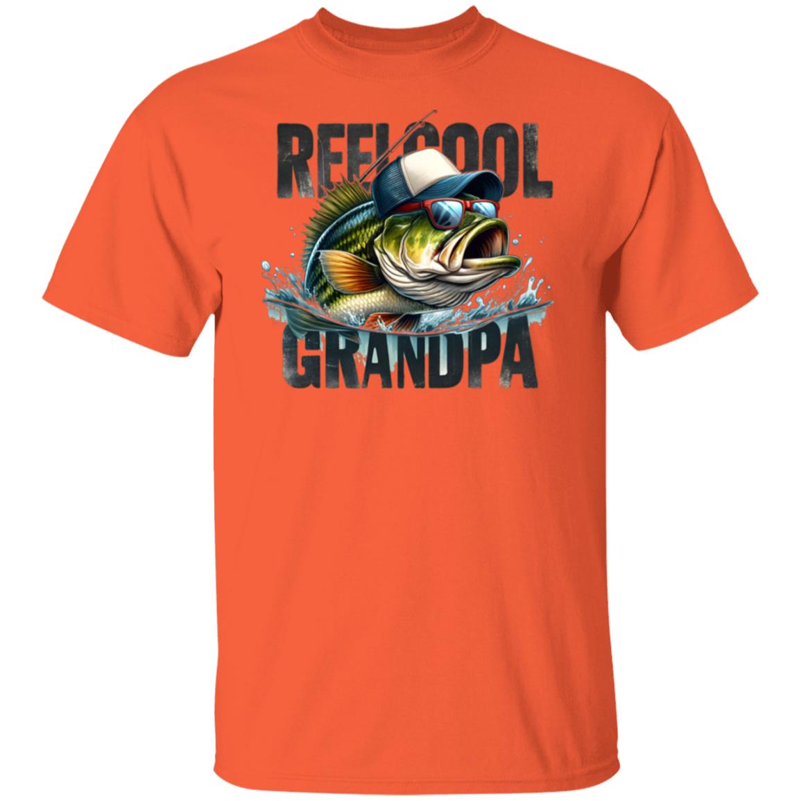 Reel Cool Grandpa Fishing T Shirt