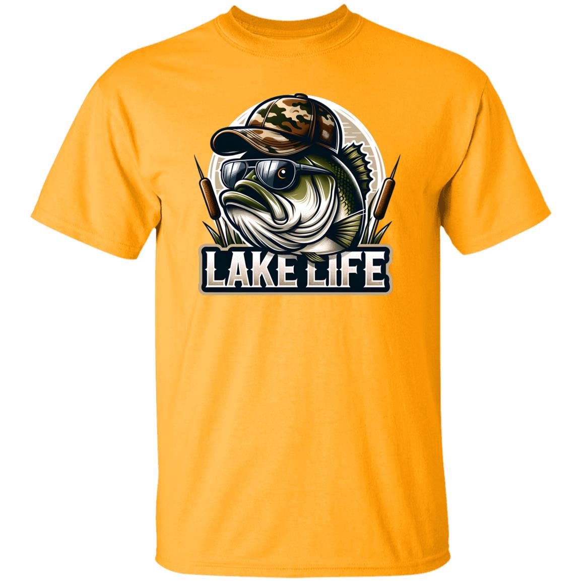 Lake Life Fishing T Shirt