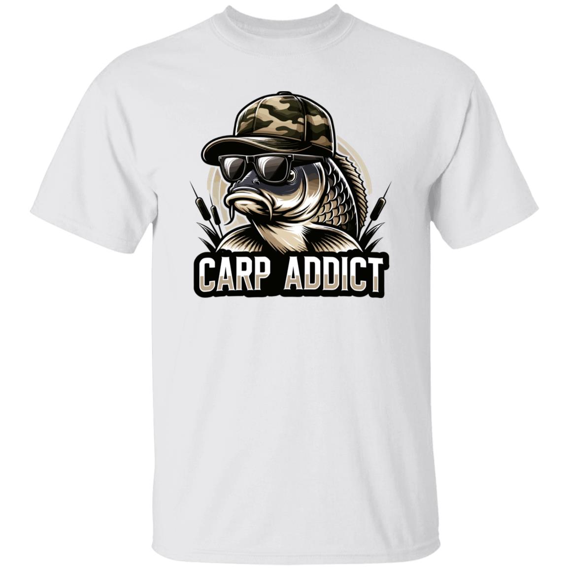 Carp Addict Fishing T Shirt