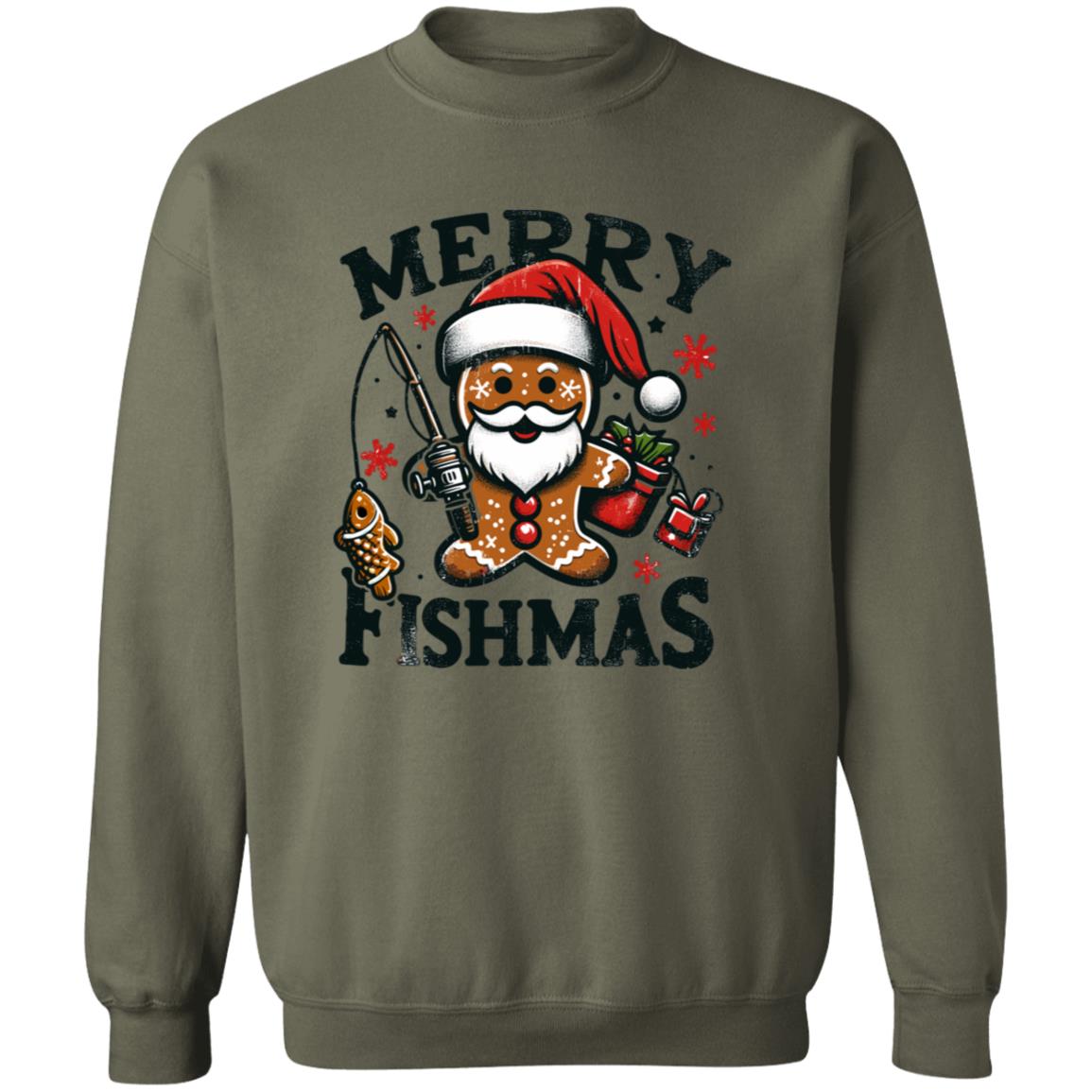 Merry Fishmas Sweatshirt