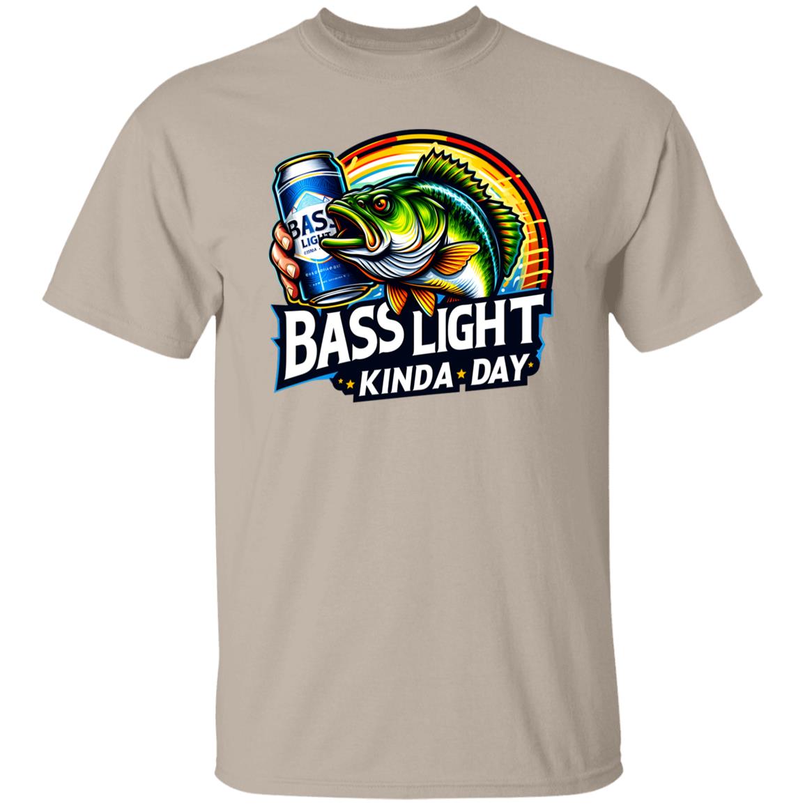 Bass Light Kinda Day Fishing T Shirt