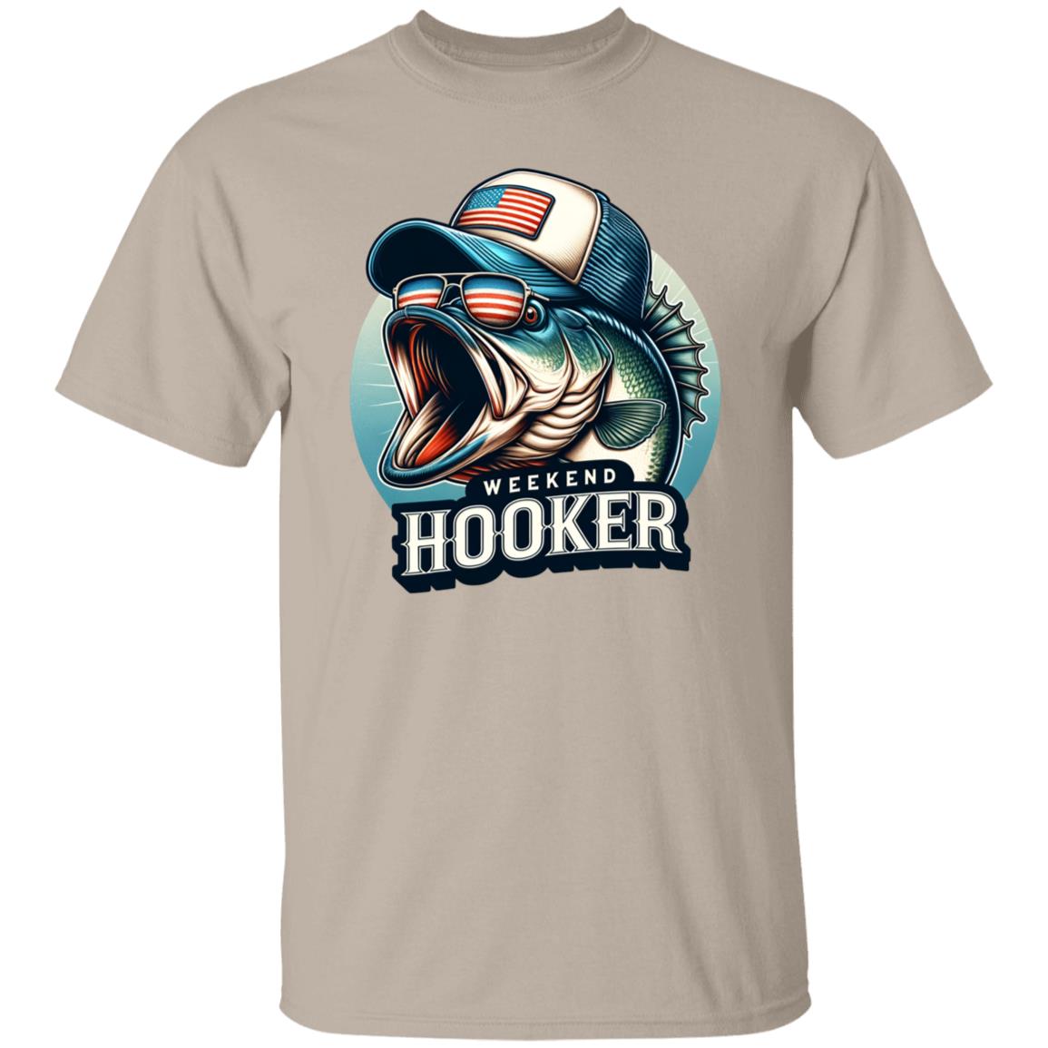 Weekend Hooker Fishing T Shirt