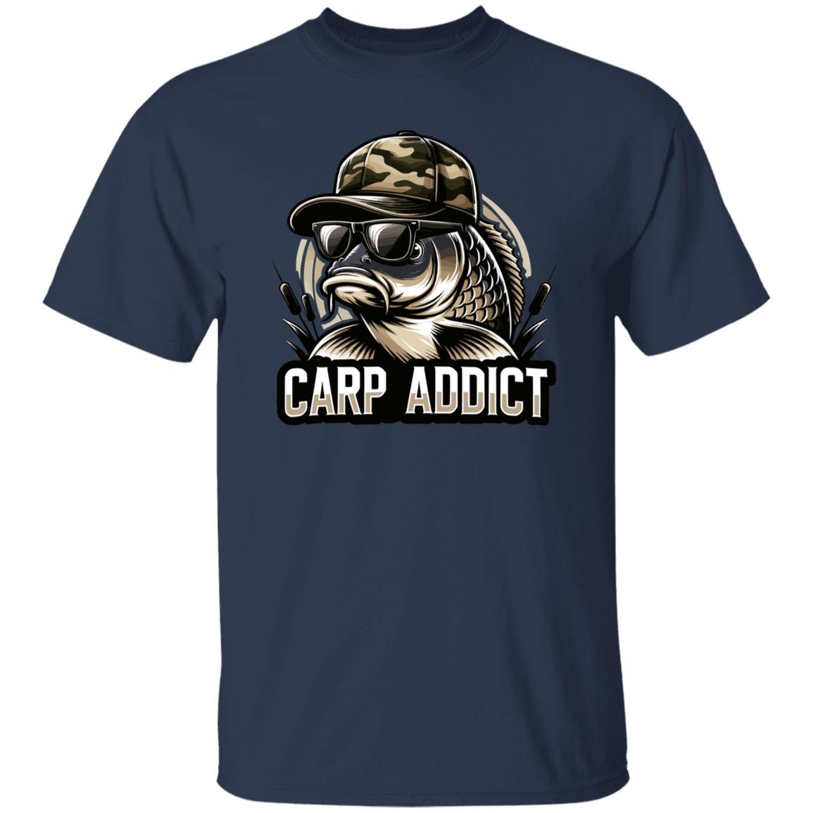 Carp Addict Fishing T Shirt