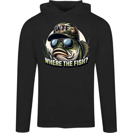 Where The Fish? UPF40 Fishing Hoodie