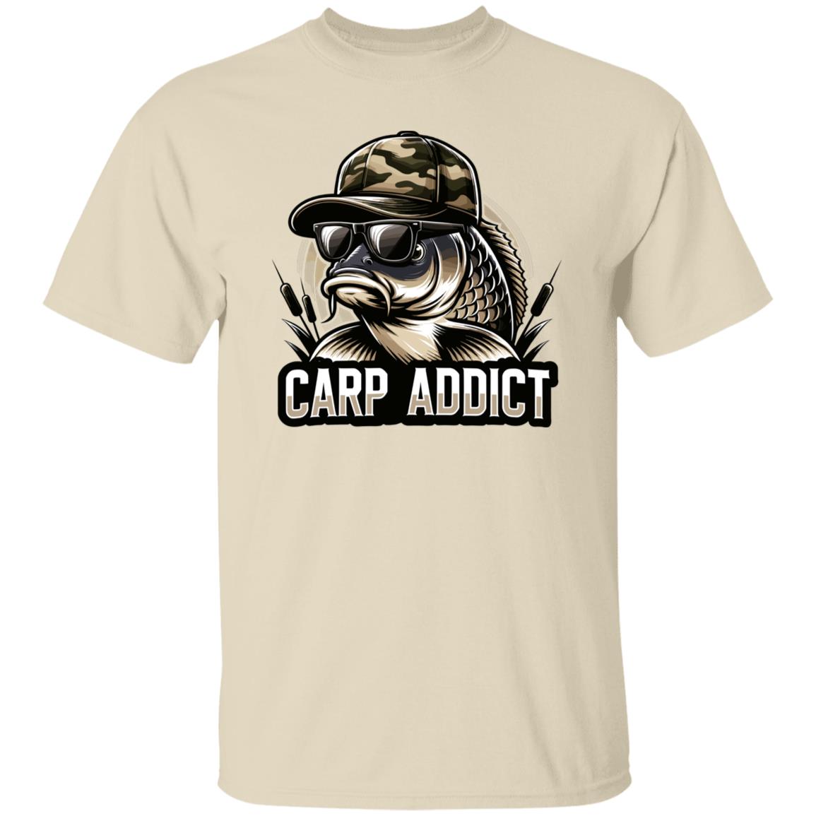 Carp Addict Fishing T Shirt