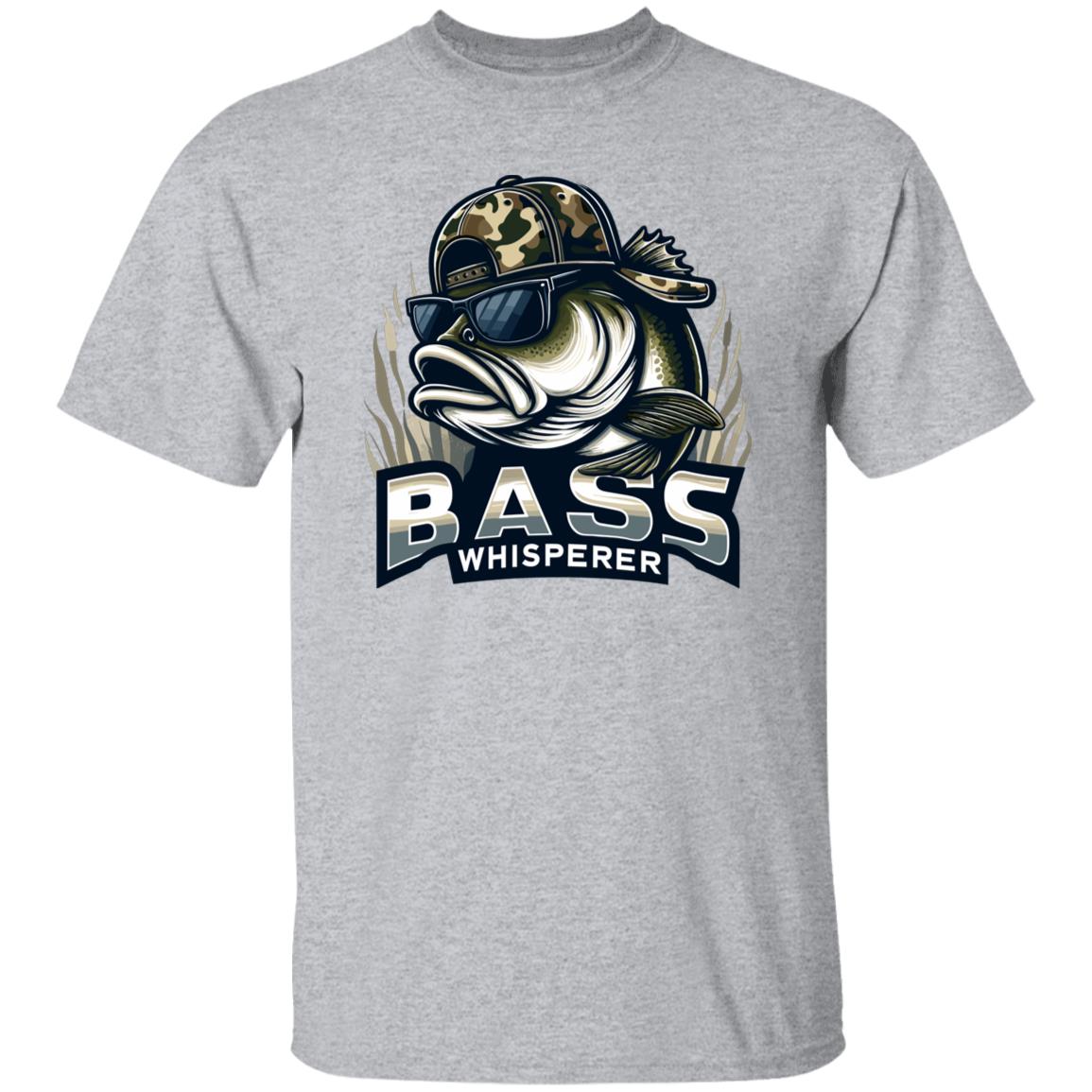 Bass Whisperer Fishing T Shirt