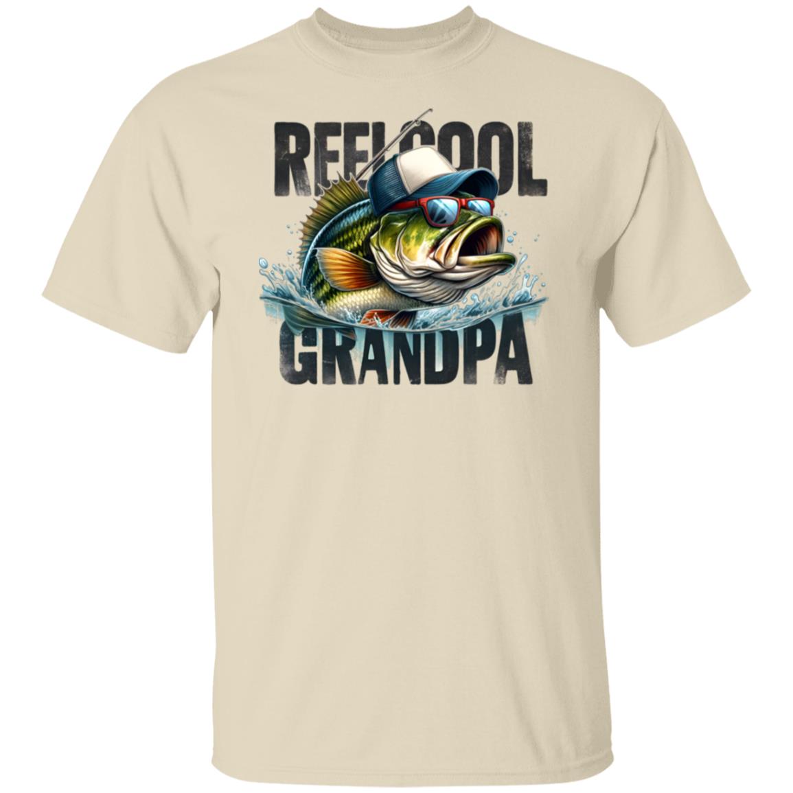 Reel Cool Grandpa Fishing T Shirt