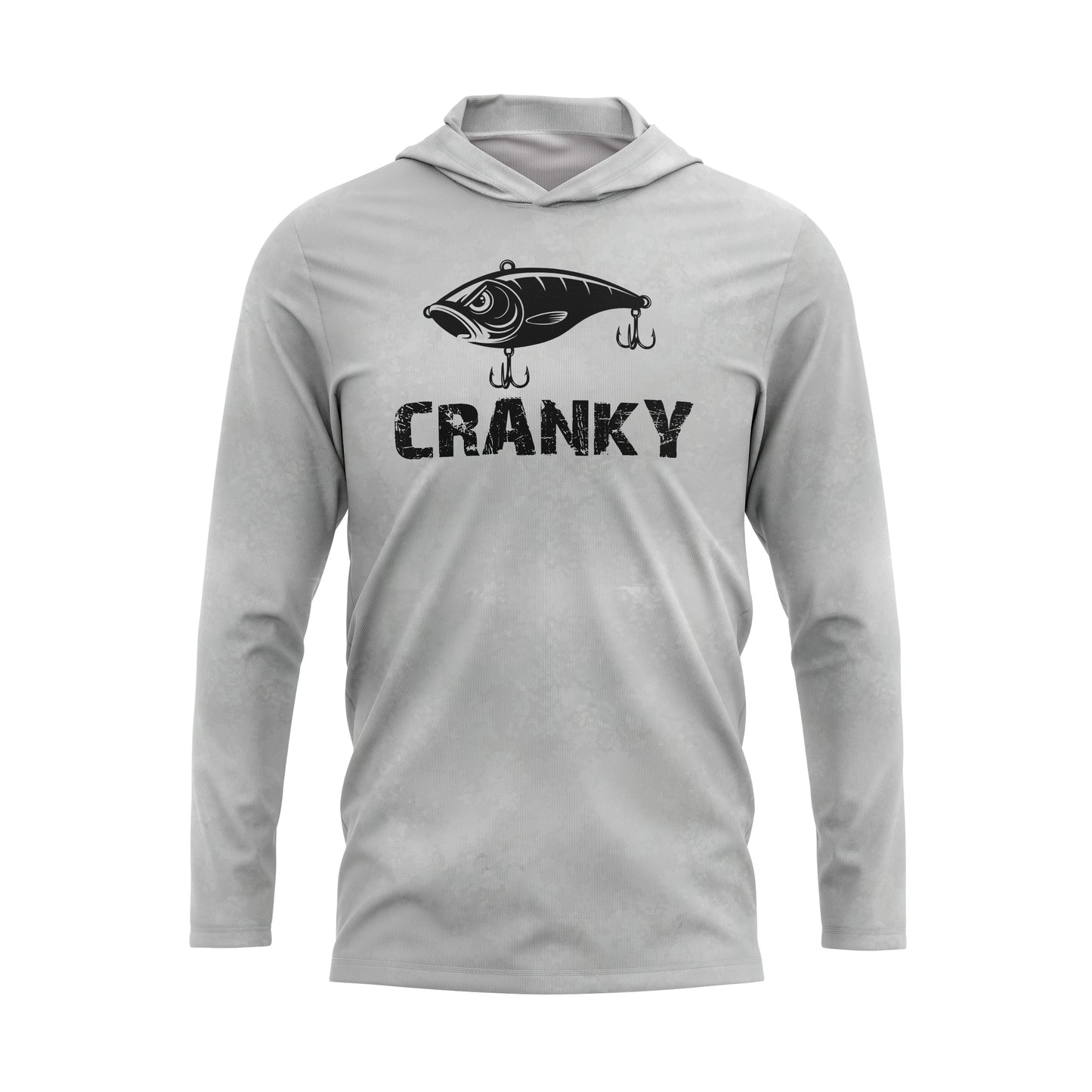 Cranky Crankbait UPF50 Performance Fishing Hoodie