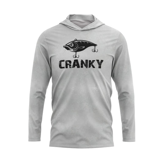 Cranky Crankbait UPF50 Performance Fishing Hoodie