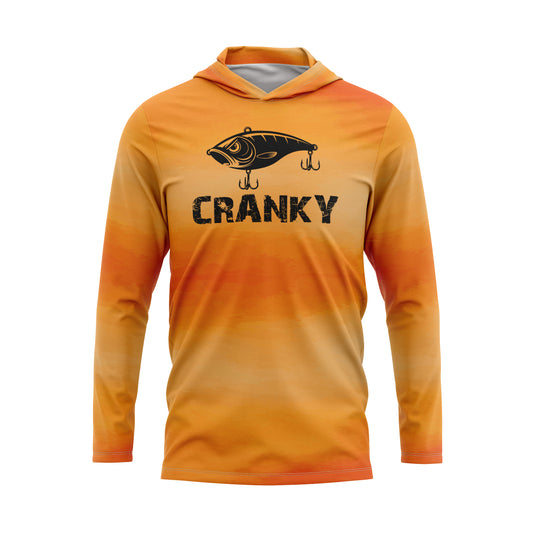 Cranky Crankbait UPF50 Performance Fishing Hoodie