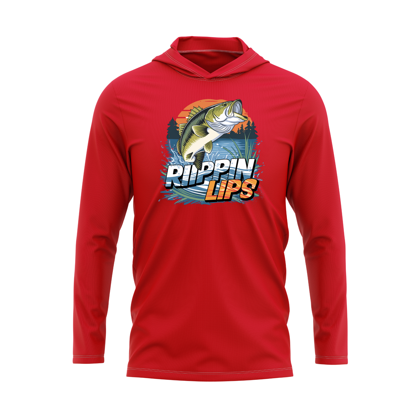 Rippin' Lips UPF40 Performance Fishing Hoodie