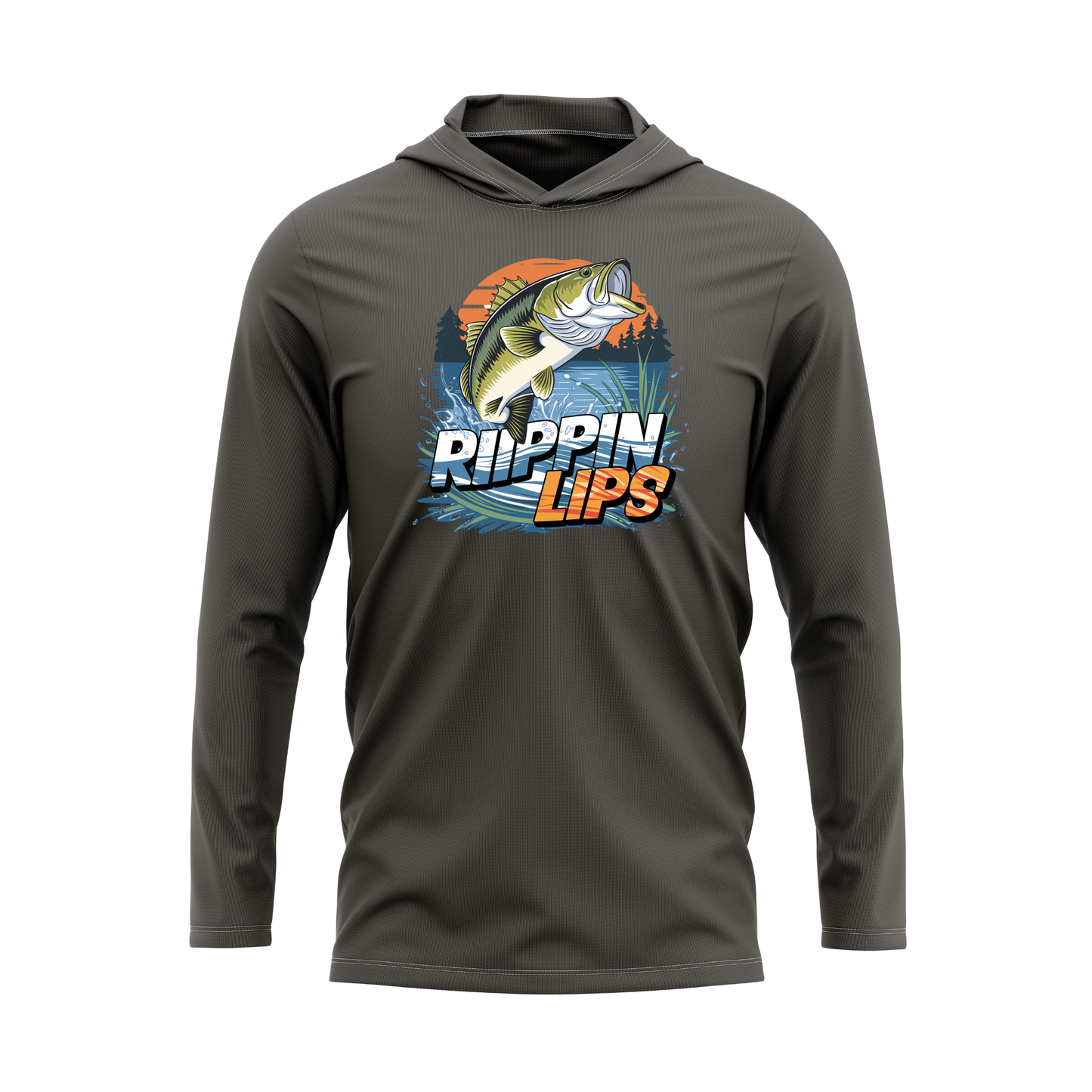 Rippin' Lips UPF40 Performance Fishing Hoodie