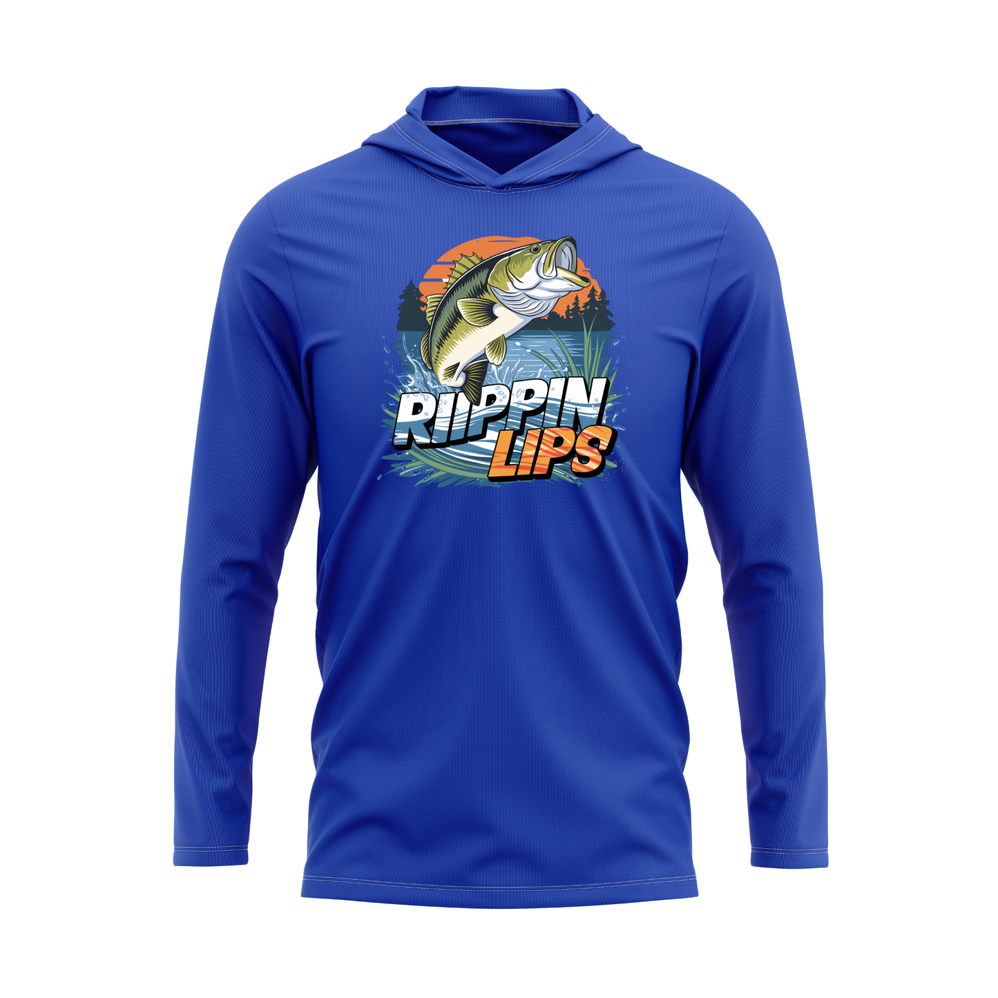 Rippin' Lips UPF40 Performance Fishing Hoodie