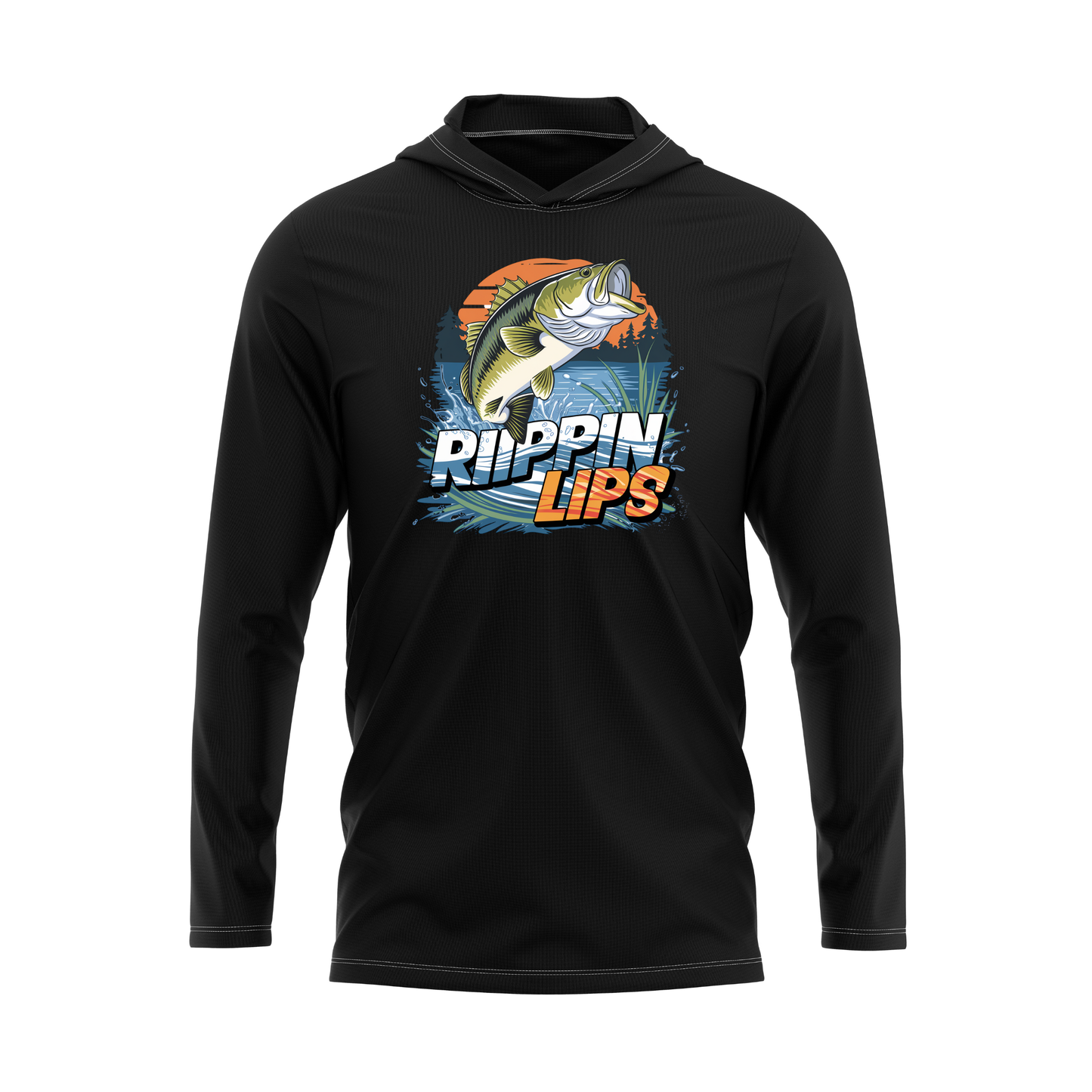 Rippin' Lips UPF40 Performance Fishing Hoodie