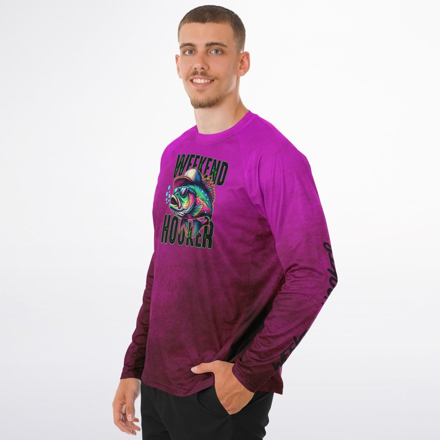 Weekend Hooker UPF40 Long Sleeve Performance Fishing Shirt