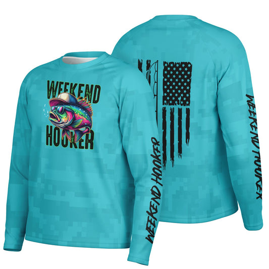 Weekend Hooker UPF40 Long Sleeve Performance Fishing Shirt